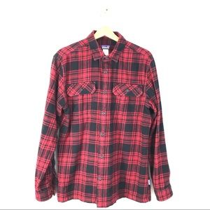 Patagonia Men's Fjord Buffalo Plaid Flannel Shirt